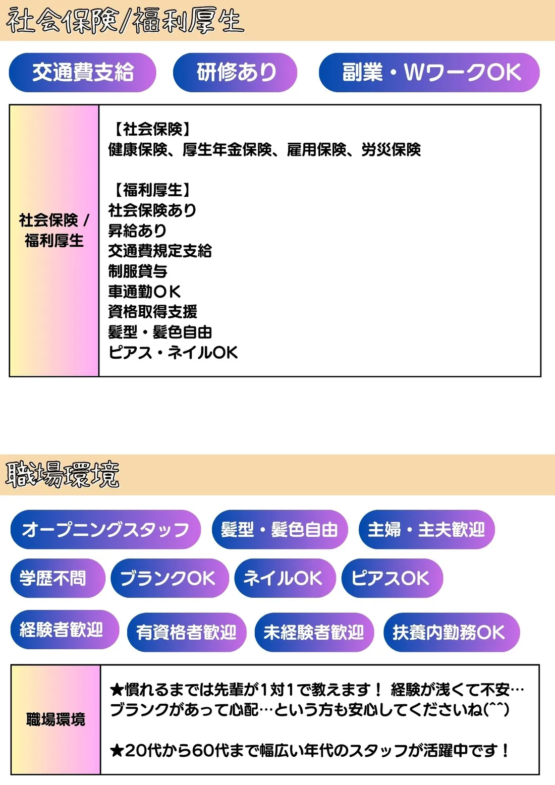 ケアホームの看護師 アルバイト・パート募集 募集チラシ 5/7