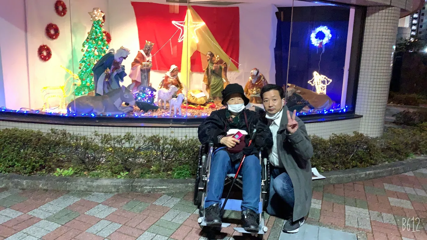 訪問介護の様子