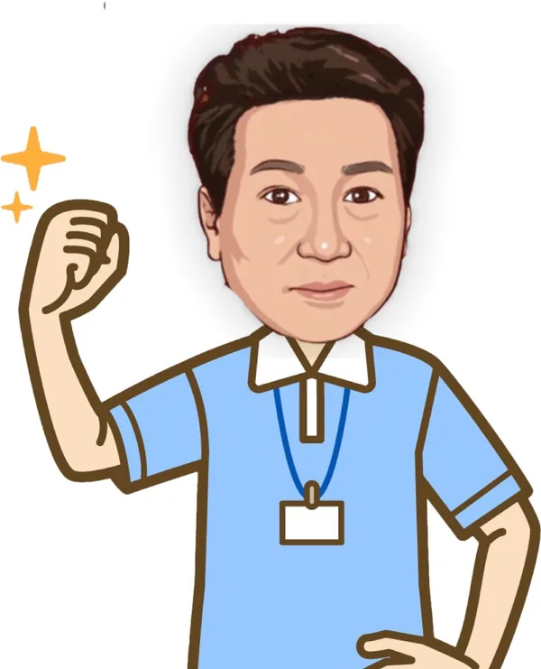至福もあはーとをご案内する代表のイラスト